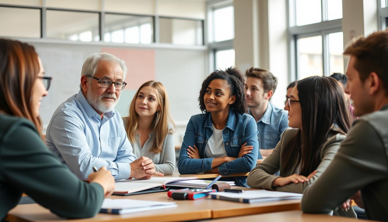 Student using online courses for flexible education