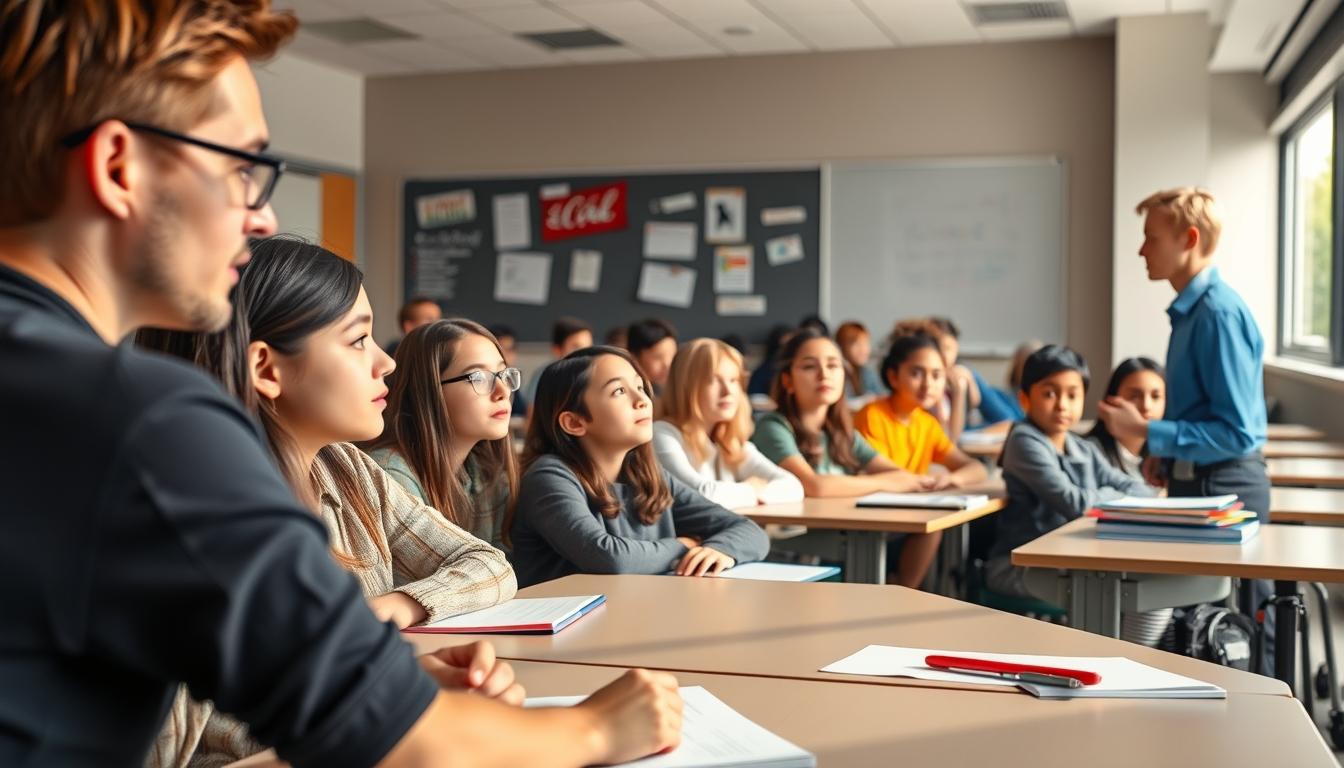 Structured study materials and learning resources on a desk
